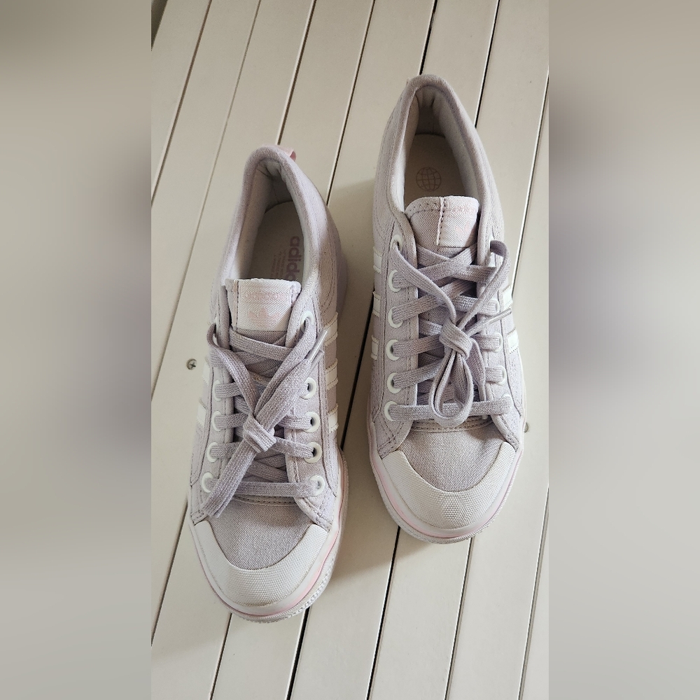 Storeadidas Originals Unisex-Child Nizza Platform Sneaker. Size:6.5